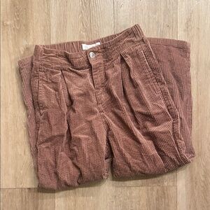 Zara Kids Corduroy Pants in Brown
